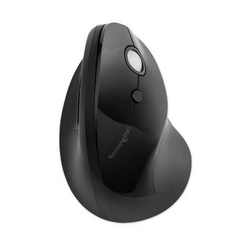 Picture of Pro Fit Ergo Vertical Wireless Mouse, 2.4 Ghz Frequency/65.62 Ft Wireless Range, Right Hand Use, Black