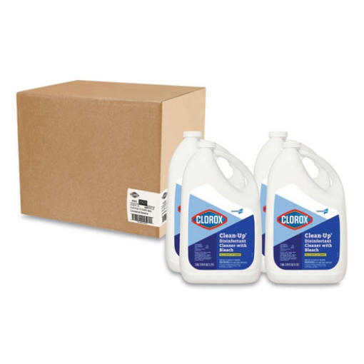 Picture of Clorox Pro Clorox Clean-up, Fresh Scent, 128 oz Refill Bottle, 4/Carton