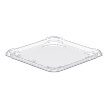 Picture of TamperGuard Snack Box Lid, 5.9 x 5.9 x 0.4, Clear, Plastic, 300/Carton