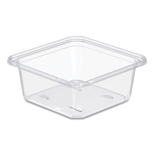 Picture of TamperGuard Snack Boxes, 1-Compartment, 32 oz, 6.3 x 6.3 x 2.6, Clear, Plastic, 300/Carton