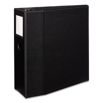 Picture of Durable Non-View Binder With Durahinge And Ezd Rings, 3 Rings, 5" Capacity, 11 X 8.5, Black, (8901)