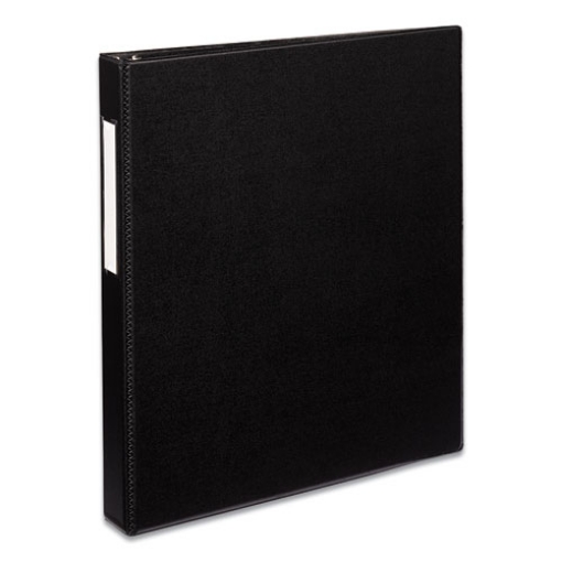 Picture of Durable Non-View Binder With Durahinge And Ezd Rings, 3 Rings, 1" Capacity, 11 X 8.5, Black, (8302)