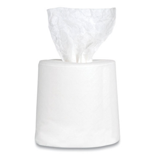 Picture of S.U.D.S. Single Use Dispensing System Towels For Quat, 1-Ply, 10 x 12, Unscented, White, 110/Roll, 6 Rolls/Carton