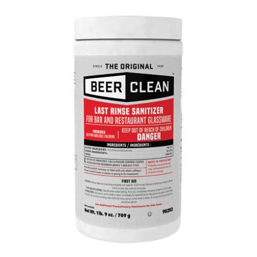 Picture of Beer Clean Last Rinse Glass Sanitizer, Powder, 25 Oz Container