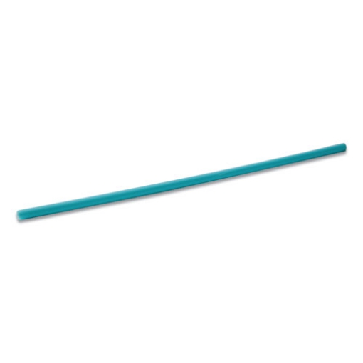 Picture of Marine Biodegradable Stir Straws, 5", Pha, Ocean Blue, 1,000/box, 6 Boxes/carton