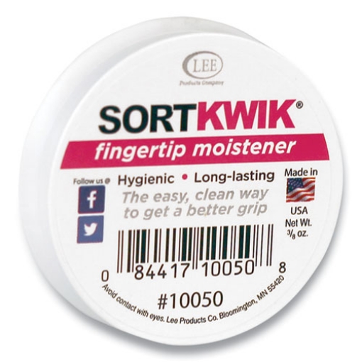 Picture of Sortkwik Fingertip Moisteners, 0.38 oz, Pink