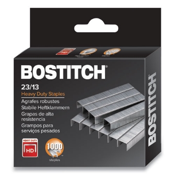 Picture of Premium Heavy-Duty Staples, 0.5" Leg, 0.5" Crown, Steel, 1,000/box