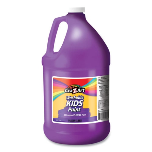 Picture of Washable Kids Paint, Purple, 1 Gal Bottle