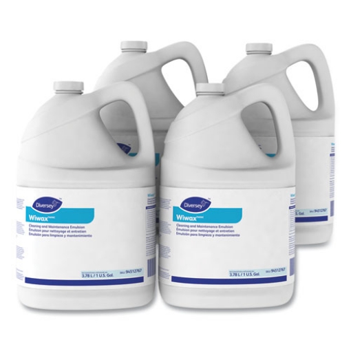 Picture of Wiwax Cleaning And Maintenance Solution, Liquid, 1 Gal Bottle, 4/carton