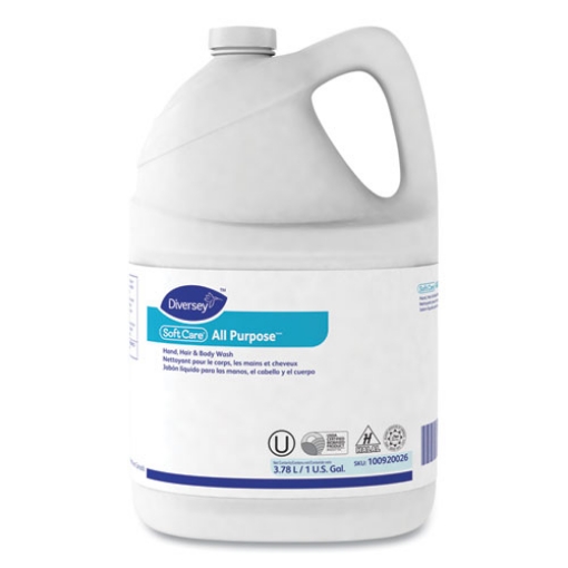 Picture of Soft Care All Purpose Liquid, Gentle Floral, 1 Gal Bottle, 4/carton