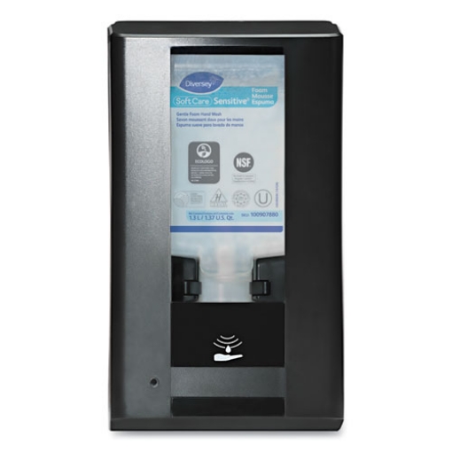 Picture of Intellicare Hybrid Dispenser For Soap/sanitizer, 1,200 Ml/1,300 Ml, 13.38 X 13.39 X 12.24, Black