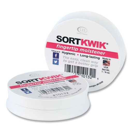 Picture of Sortkwik Fingertip Moisteners, 1.75 oz, Pink, 2/Pack