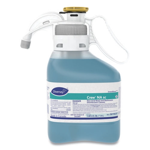 Picture of Crew Non-Acid Bowl And Bathroom Disinfectant Cleaner, Floral, 47.3 Oz, 2/carton