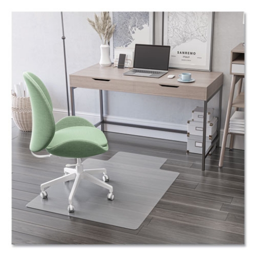 Picture of Antimicrobial Chair Mat, Rectangular, 48 X 36, Clear