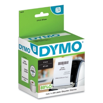 Picture of Labelwriter Continuous-Roll Receipt Paper, 2.25" X 300 Ft, White