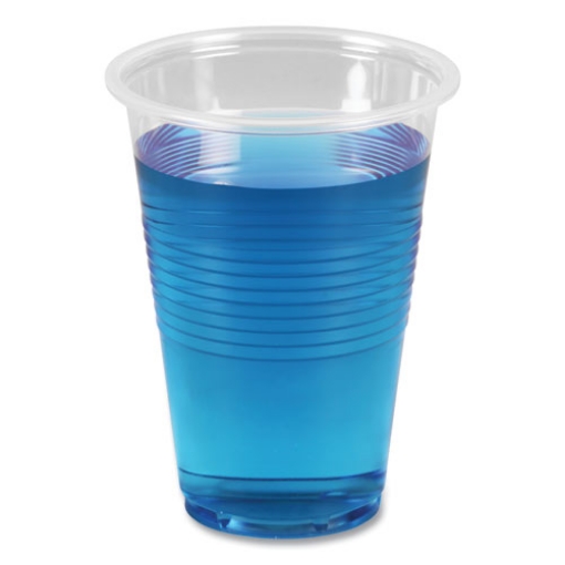 Picture of Translucent Plastic Cold Cups, 16 oz, Polypropylene, 50 Cups/Sleeve, 20 Sleeves/Carton