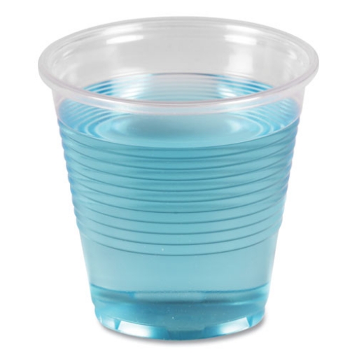 Picture of Translucent Plastic Cold Cups, 5 Oz, Polypropylene, 100/pack