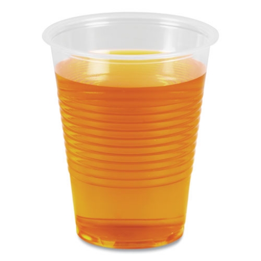 Picture of Translucent Plastic Cold Cups, 10 Oz, Polypropylene, 100/pack