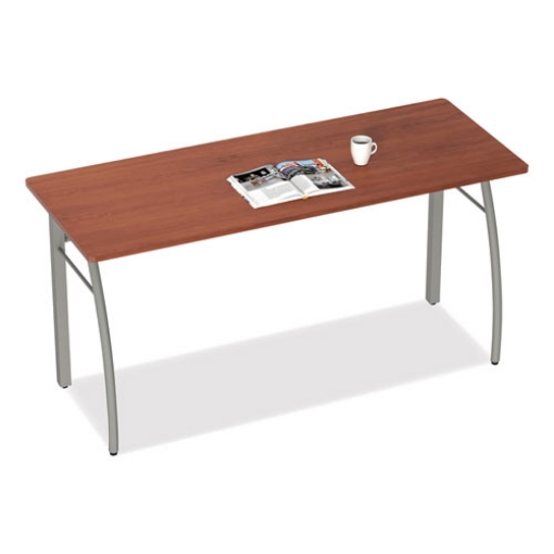 Picture of Trento Line Rectangular Desk, 59.13" X 23.63" X 29.5", Cherry