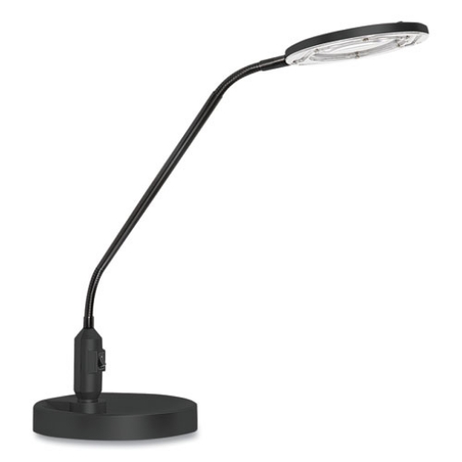 Picture of Clamp-On, 3 Diopter LED Desktop Magnifier, 6.88w x 16.63d x 16.75h, Black