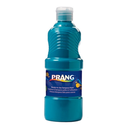 Picture of Ready-To-Use Tempera Paint, Turquoise Blue, 16 Oz Dispenser-Cap Bottle