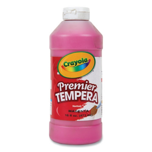 Picture of Premier Tempera Paint, Magenta, 16 Oz Bottle