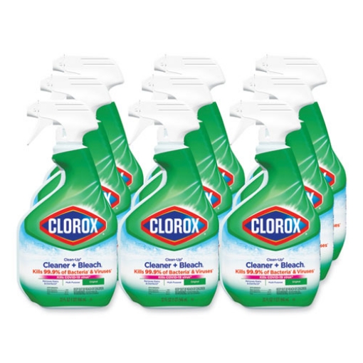 Picture of Clean-Up Cleaner + Bleach, Original, 32 Oz Spray Bottle, 9/carton