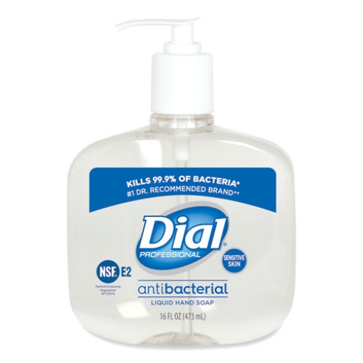 Picture of Antibacterial Liquid Hand Soap For Sensitive Skin, Floral, 16 Oz Pump, 12/carton