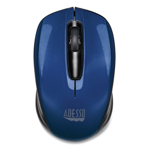 Picture of Imouse S50 Wireless Mini Mouse, 2.4 Ghz Frequency/33 Ft Wireless Range, Left/right Hand Use, Blue