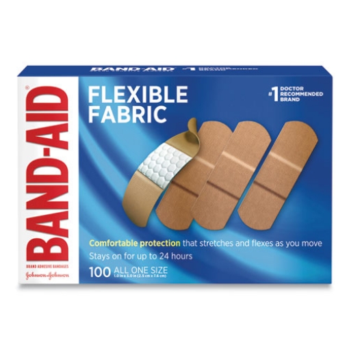 Picture of Flexible Fabric Adhesive Bandages, 1 X 3, 100/box