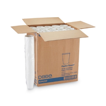 Picture of Perfectouch Hot/cold Cups, 12 Oz, White, 50/bag, 20 Bags/carton