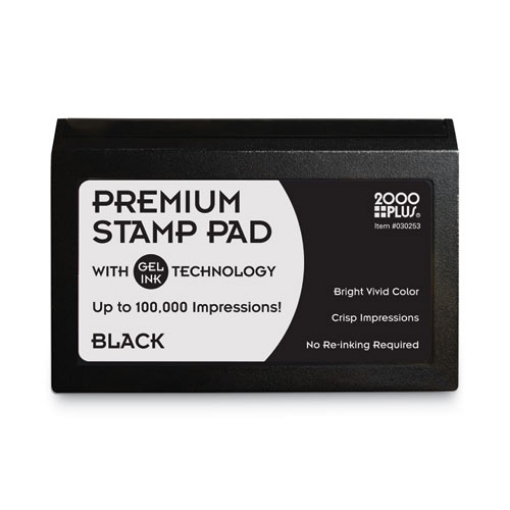 Picture of Microgel Stamp Pad for 2000 PLUS, 4.25" x 2.75", Black