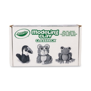 Picture of Modeling Clay Classpack, Assorted Colors, 24 Lbs