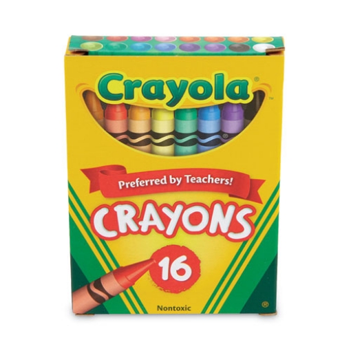 Picture of Classic Color Crayons, Tuck Box, 16 Colors