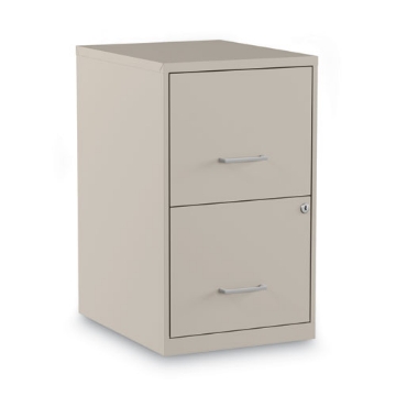 Picture of Soho Vertical File Cabinet, 2 Drawers: File/file, Letter, Putty, 14" X 18" X 24.1"