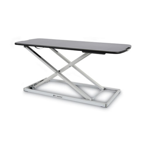 Picture of Adaptivergo Laptop Lifting Workstation, 31.25" X 12.63" X 1.38" To 16", Black/silver