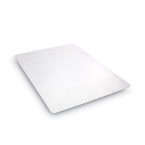 Picture of EconoMat All Day Use Chair Mat for Hard Floors, Rolled Packed, 46 x 60, Clear