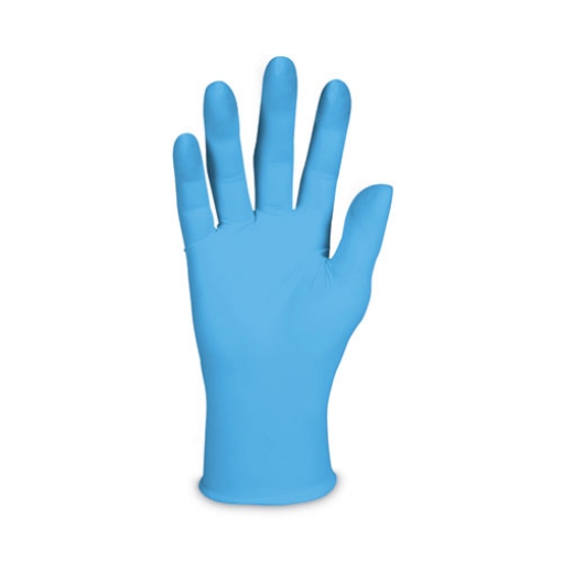 Picture of G10 Flex Blue Nitrile Gloves, Blue, 9.5", 3 Mil, Small, 100/Box, 10 Box/Carton