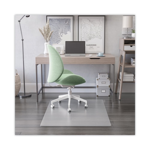 Picture of Antimicrobial Chair Mat, Rectangular, 45 X 53, Clear