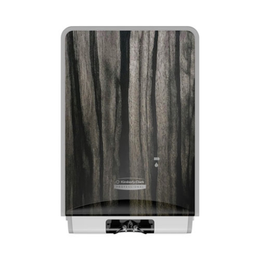 Picture of ICON Automatic Soap and Sanitizer Dispenser, 1.2 L, 8.06 x 14.18 x 4.75, Ebony Woodgrain