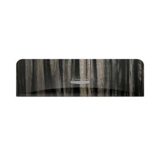 Picture of ICON Faceplate for Coreless Standard Roll Toilet Paper Dispenser, 3.56 x 12 x 1.5, Ebony Woodgrain