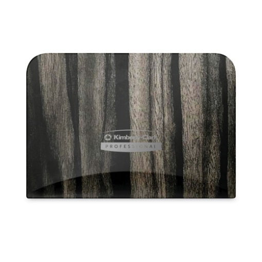 Picture of ICON Faceplate for Coreless Standard Roll Toilet Paper Dispenser, 4.25 x 6 x 1.5, Ebony Woodgrain