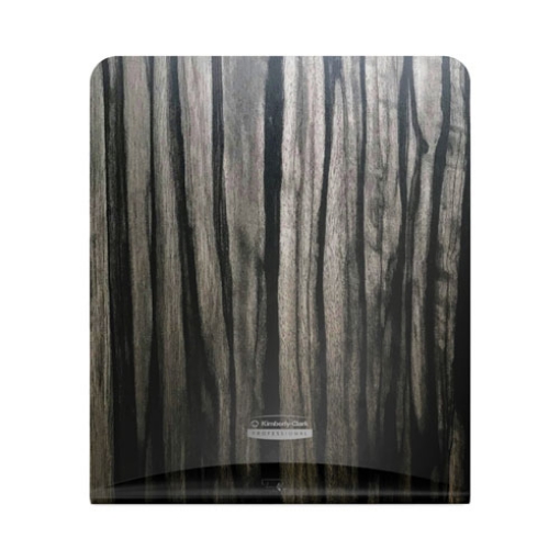 Picture of ICON Faceplate for Automatic Roll Towel Dispenser, 18.12 x 15.62 x 12.87, Ebony Woodgrain