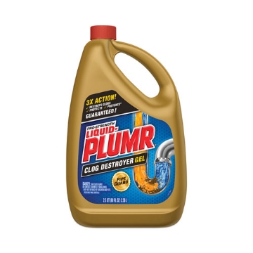Picture of Clog Destroyer + PipeGuard, Gel, 80 oz, 6/Carton