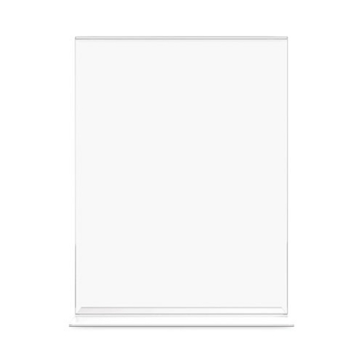 Picture of Classic Image Double-Sided Sign Holder, 8.5 x 11 Insert, Clear