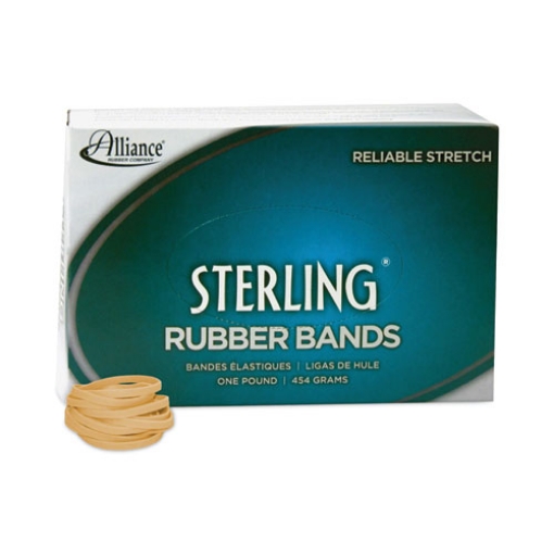 Picture of Sterling Rubber Bands, Size 30, 0.03" Gauge, Crepe, 1 Lb Box, 1,500/box