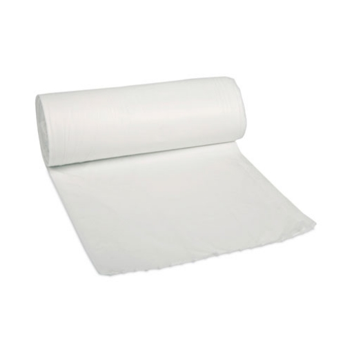 Picture of Linear Low Density Can Liners, 30 gal, 0.62 mil, 30" x 36", White, 10 Bags/Roll, 20 Rolls/Carton