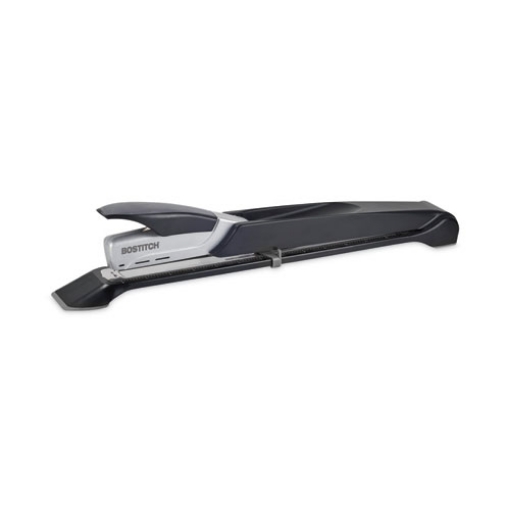 Picture of Long Reach Stapler, 25-Sheet Capacity, 12" Throat, Black/silver