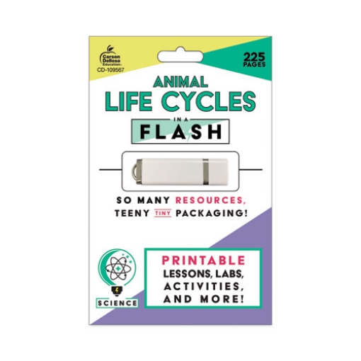 Picture of In a Flash USB, Animal Lifestyles, Ages 5-8, 225 Pages