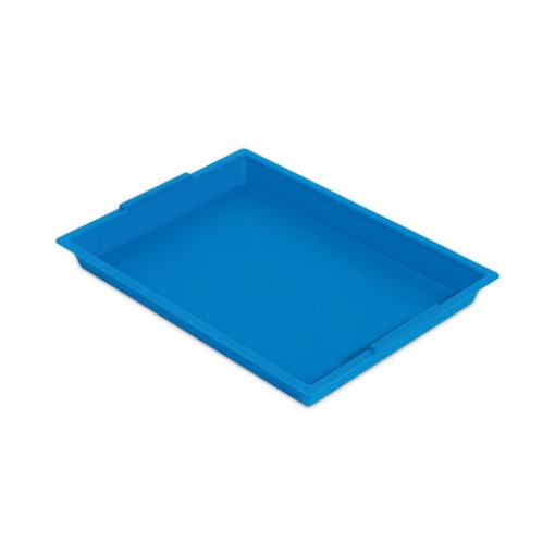 Picture of Little Artist Antimicrobial Finger Paint Tray, 16 x 1.8 x 12, Blue